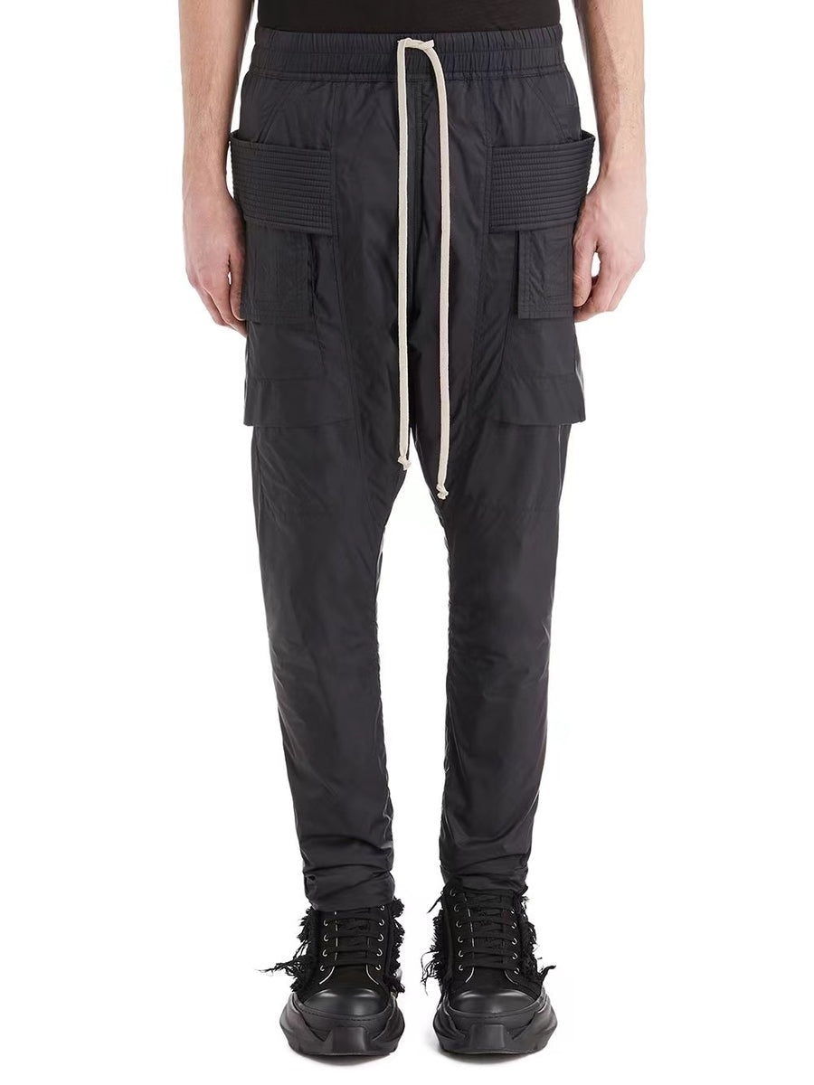 Creatch Cargo Drawstring Woven Pants