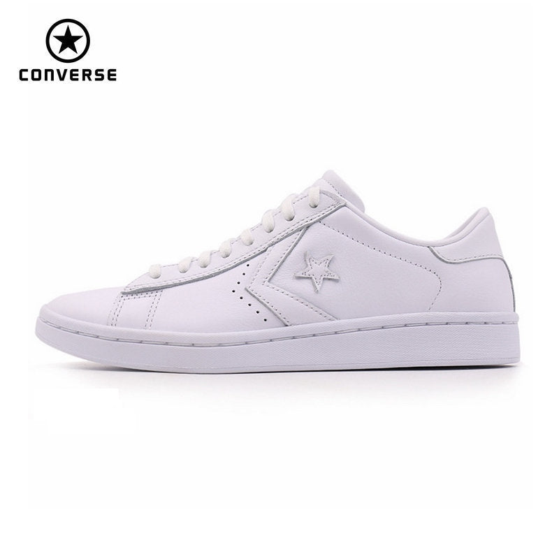 der reservoir absurd 2017 new original Converse Star Player Leather women's sneakers white –  BeeZee Shoes Store