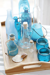 Turquoise Glass Bottles