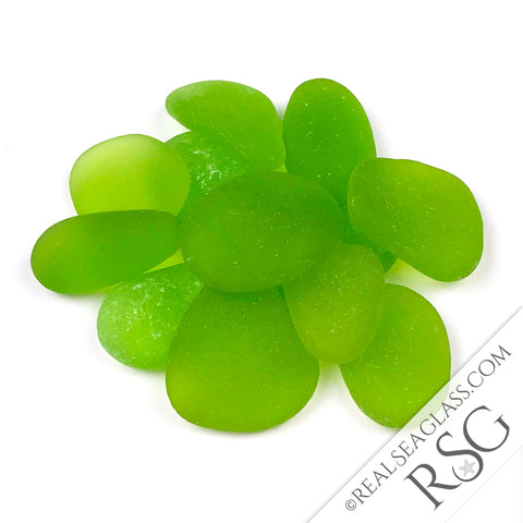 Lime Green Sea Glass