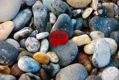 Red Sea Glass Bottle Top