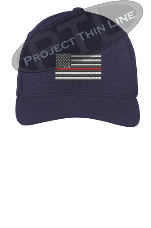 thin red line fitted hat