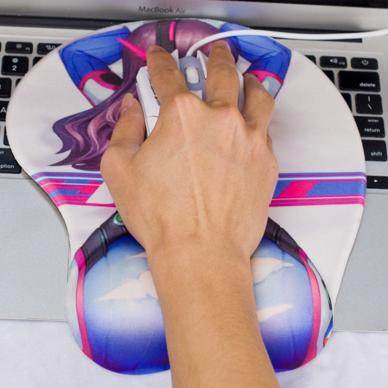 Overwatch D.VA Sexy Butt Soft Silicon Mousepad – Kawainess