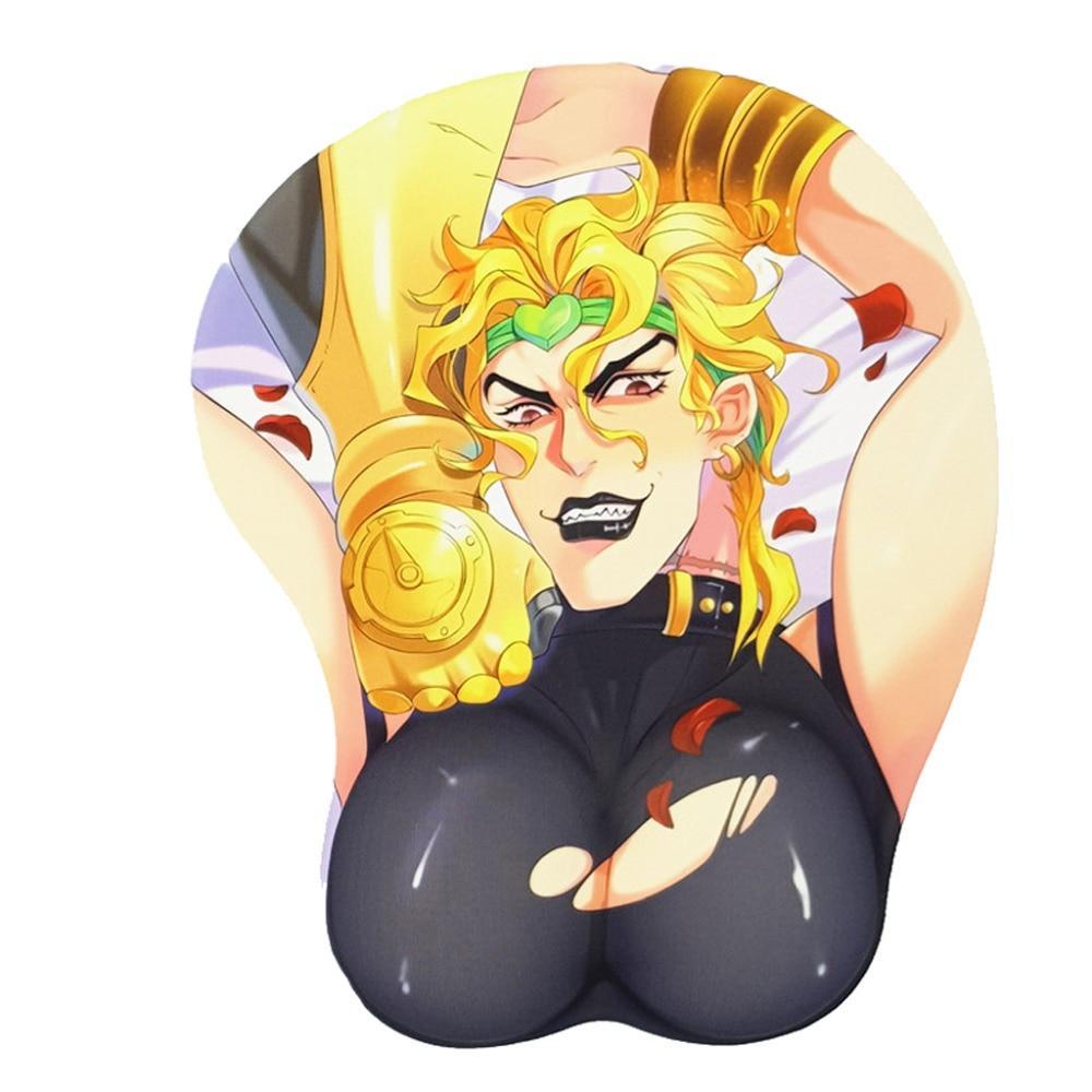 JOJO'S BIZARRE ADVENTURE 3D Oppai DIO Mouse Pad – Kawainess