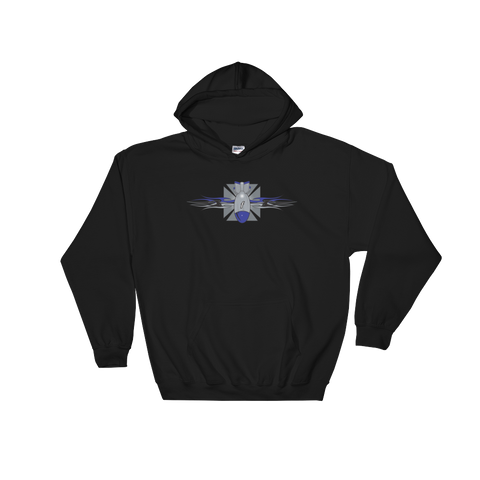 matthewstyer Maltese Cross Hooded Sweatshirt