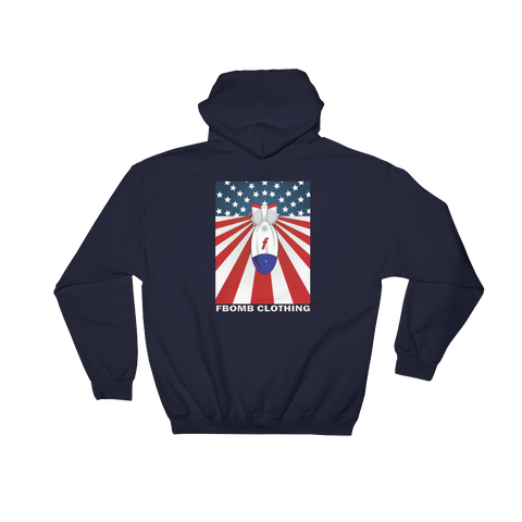 Modern Patriot matthewstyer Dark Colored Hooded Sweatshirt