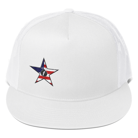 matthewstyer American Militia Trucker Cap - Light