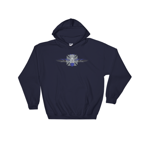 matthewstyer Maltese Cross Hooded Sweatshirt