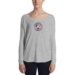 Ladies' New Patriot Cross matthewstyer Long Sleeve Tee