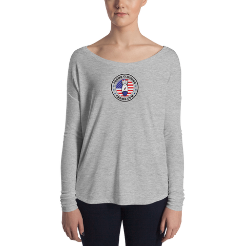 Ladies' New Patriot Cross matthewstyer Long Sleeve Tee