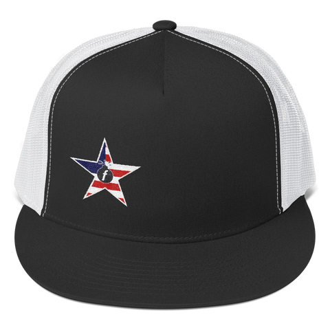 matthewstyer American Militia Trucker Cap - Dark