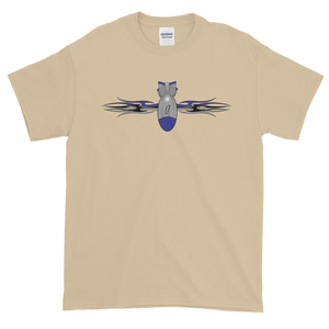 Tribal matthewstyer Blue Bomb Short-Sleeve T-Shirt - Light
