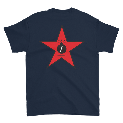 Red Militia matthewstyer Short Sleeve T-Shirt - Dark Shirts