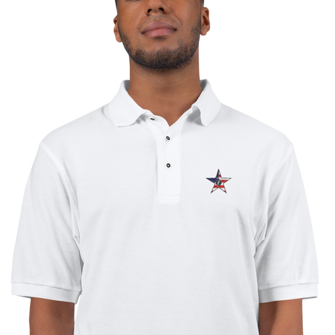 matthewstyer American Militia Premium Sports Polo - Light