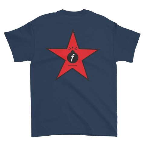 Red Militia matthewstyer Short Sleeve T-Shirt - Dark Shirts