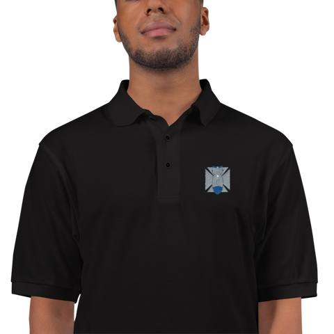 matthewstyer Maltese Cross Premium Sports Polo - Dark