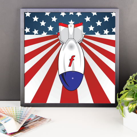 Modern Patriot matthewstyer Matte Framed poster