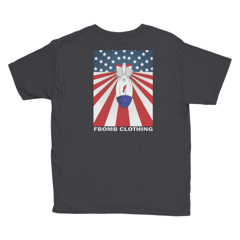 Youth Modern Patriot matthewstyer Dark Colored Short Sleeve T-Shirt