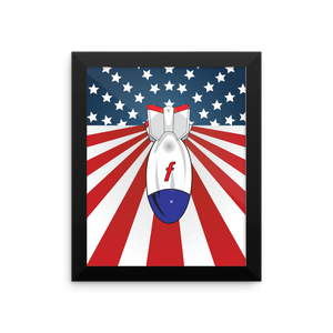 Modern Patriot matthewstyer Matte Framed poster