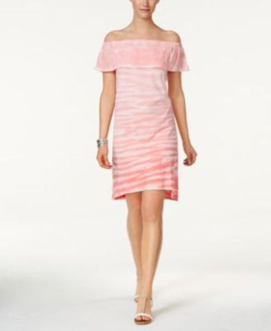 Style & Co Tie-Dyed Ruffled Dress #603 size S