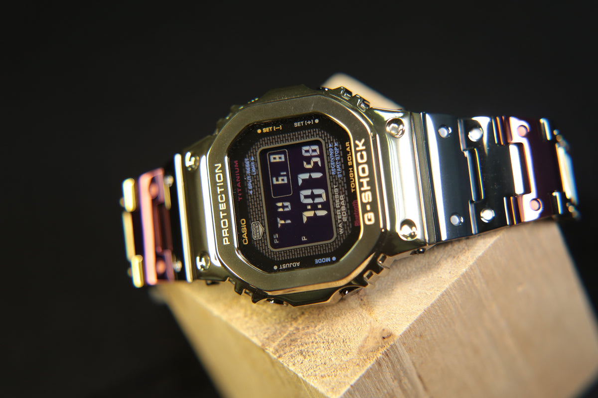 バーゲンセール テレメディアカシオ CASIO G-SHOCK GMW-B5000TR 高硬度