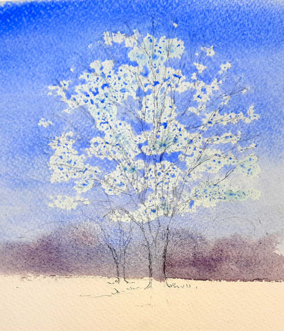 Painting of a Cherry Tree