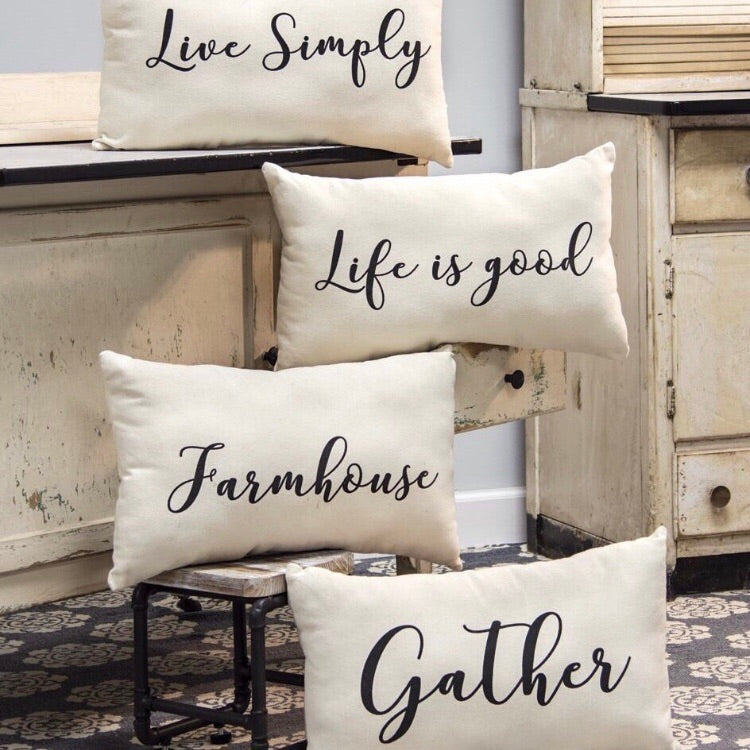 farmhouse pillows