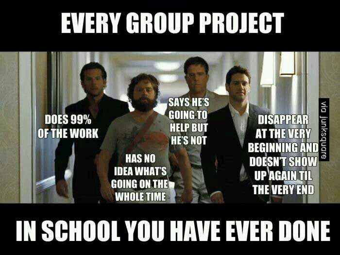 Teacher Meme - Students on Group Projects | Faculty Loungers Gifts for