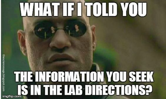 matrix meme for science teachers
