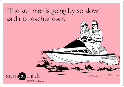 Summer break over too fast meme for teachers