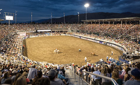 Days of '47 Arena with Crowd for Days of '47 Cowboy Games & Rodeo