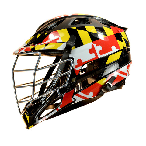University of Maryland Head Wrap Lacrosse Helmet
