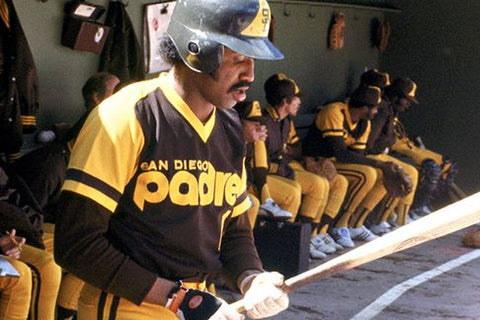 Old San Diego Padre Brown and Yellow Uniforms