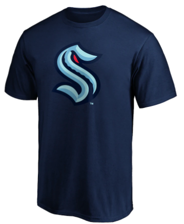 Seattle Kraken Blue T Shirt