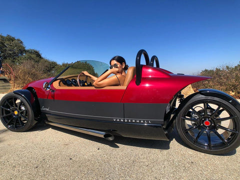 Stephanie Beatriz With Her Vanderhall