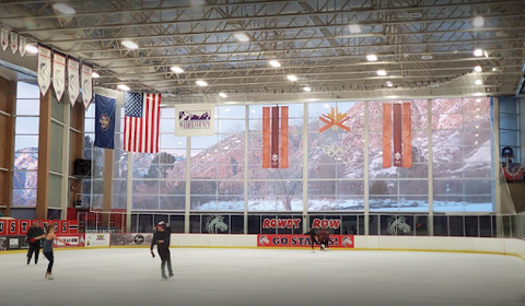 The Ice Sheet - Ogden, Utah - (Inside with Wide Window)