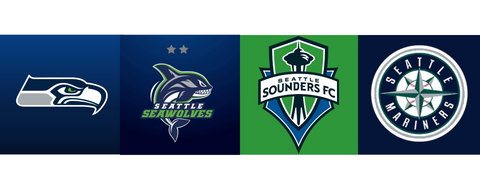 Major Seattle Sport Team Logos
