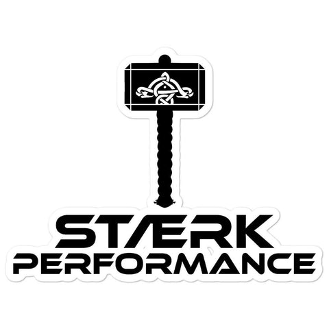 Staerk Performance Black Hammer Sticker