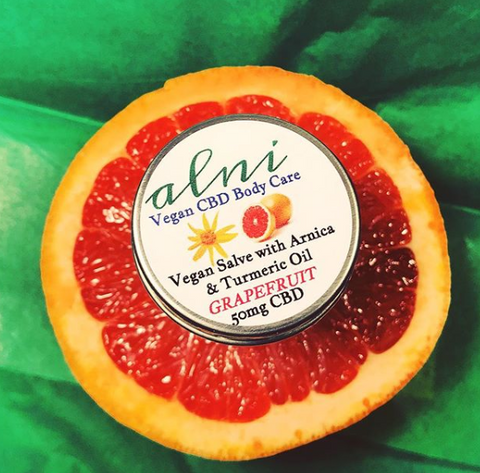 Alni Body Care Vegan Grapefruit CBD Salve