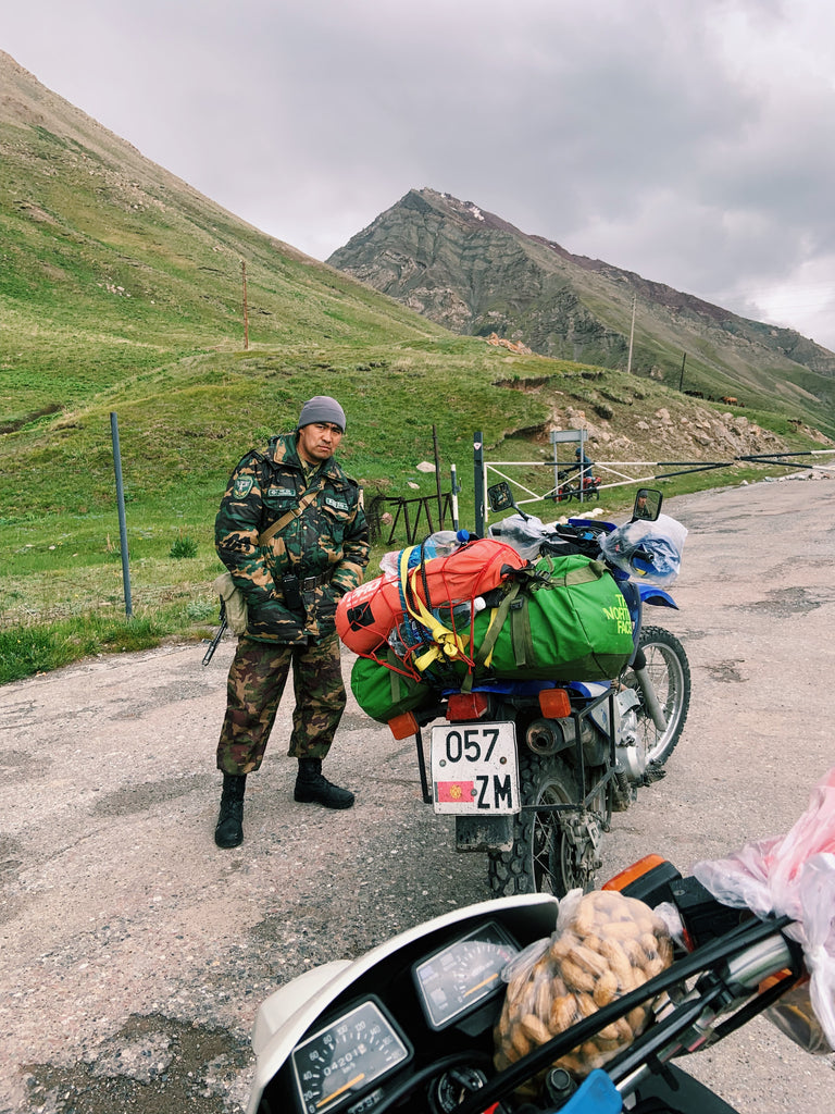 Pamir Highway Kyrgyzstan Border Soldier Petrocamp