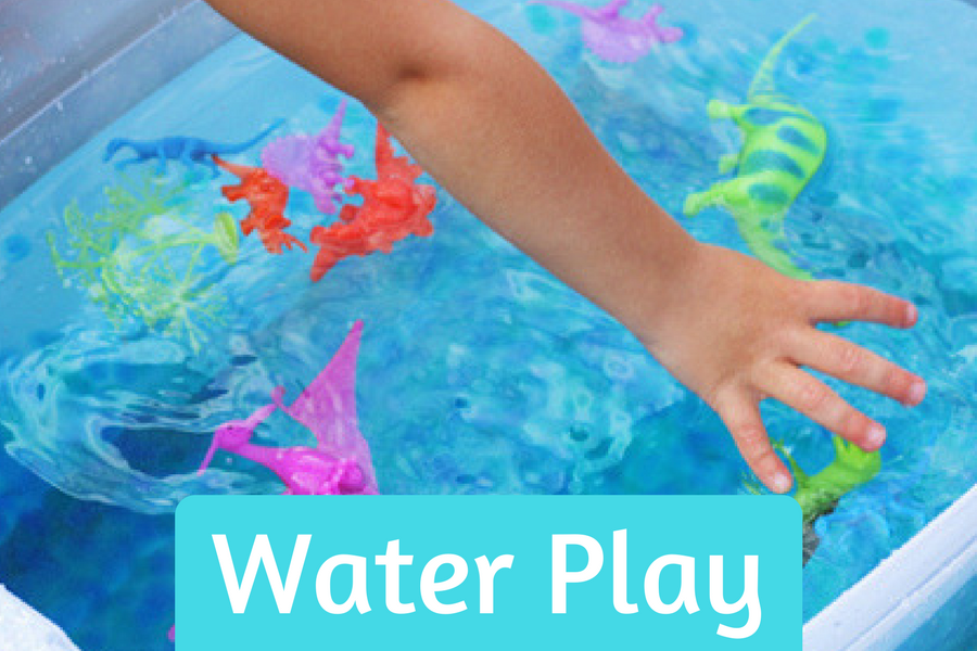 sensory water play