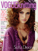 Ruffles on Vogue Knitting Cover