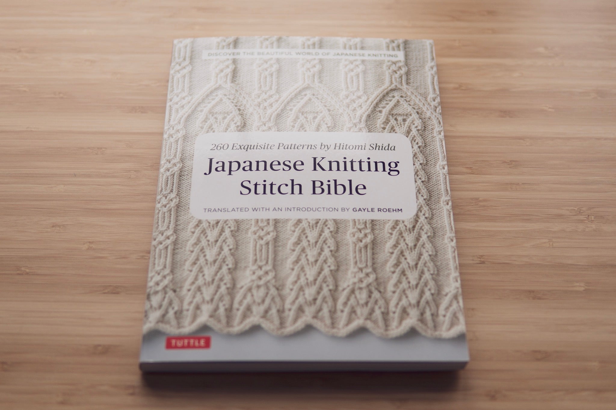 Japanese Knitting Stitch Bible cover