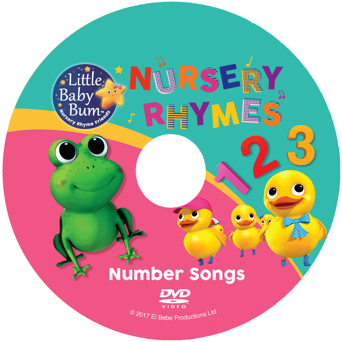 Number Songs Nursery Rhymes Lbb Dvds
