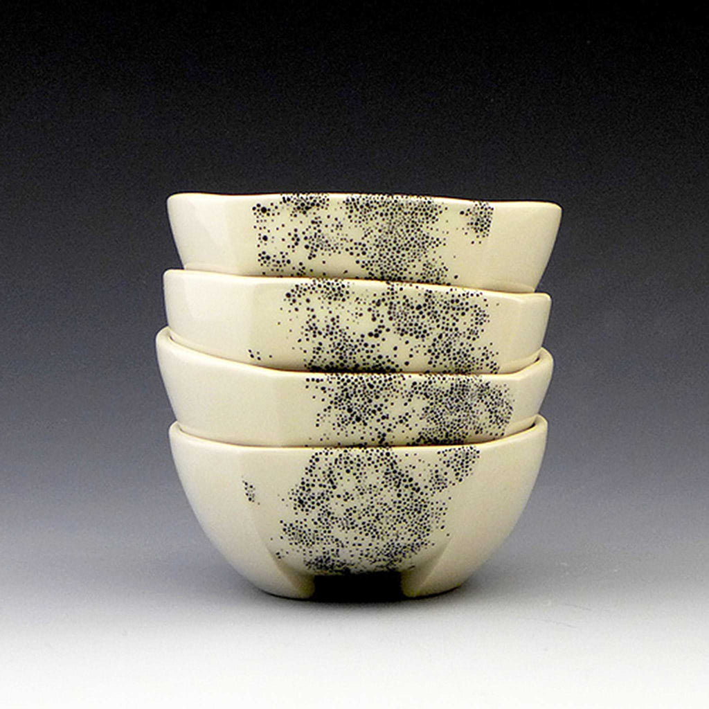 White Bike Ceramics Thrown and Hand-built Porcelain bowls