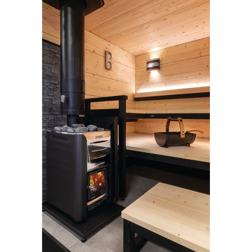 actualizar Evaluación tiburón Harvia Sauna Wood Stove Chimney Kit 1500mm Black Steel – Northern Saunas
