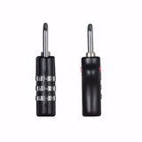 TSA/Customs 3 Dial Combination Travel Padlock For Luggage