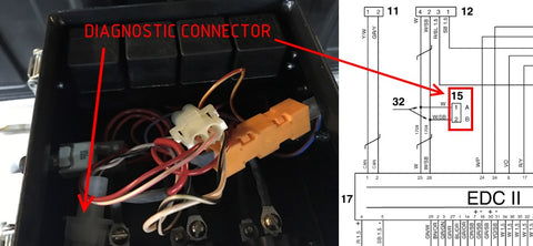 J1708 diagnostic connector