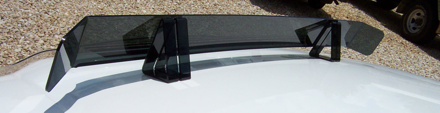 Our brackets stick on with 3M VHB tape, meaning it will not come off the bonnet unless you want it to!