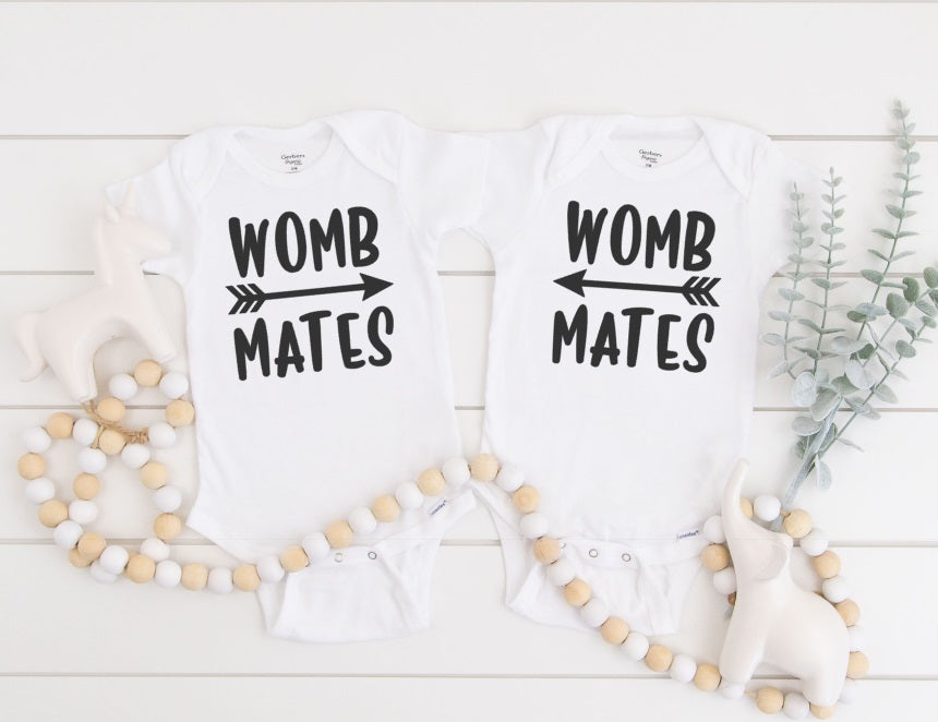 womb mates onesies